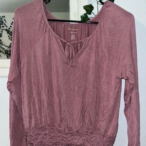 Long sleeve business casual top